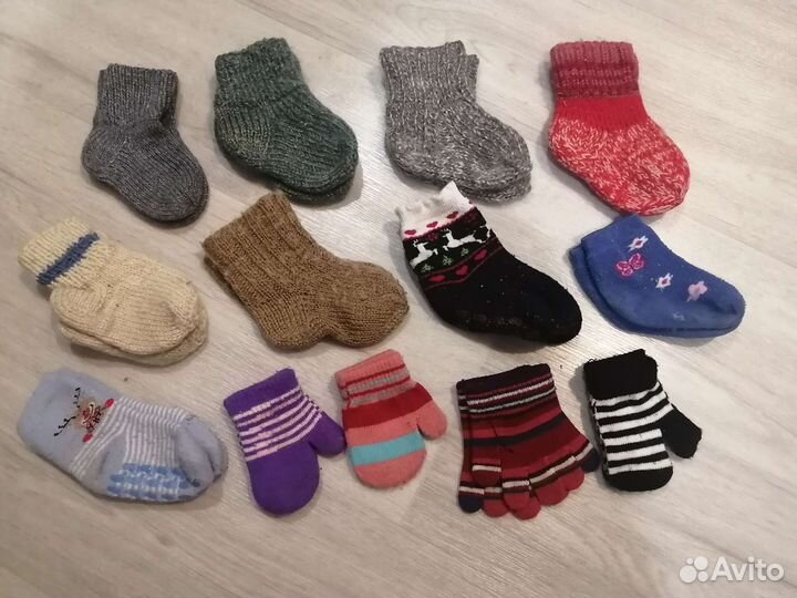 Тёплые носочки пакетом