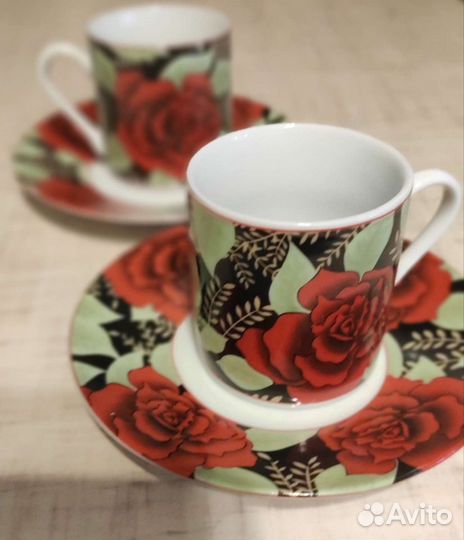 Кофейная чашка с блюдцем