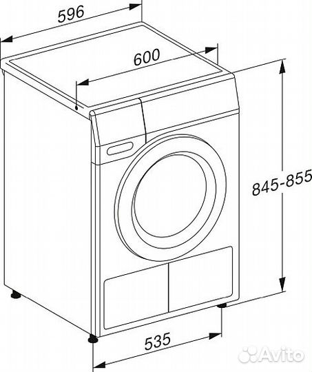 Сушильная машина miele TEC225WP ChromeEdition (12E