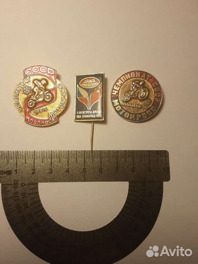 Значок мото jawa