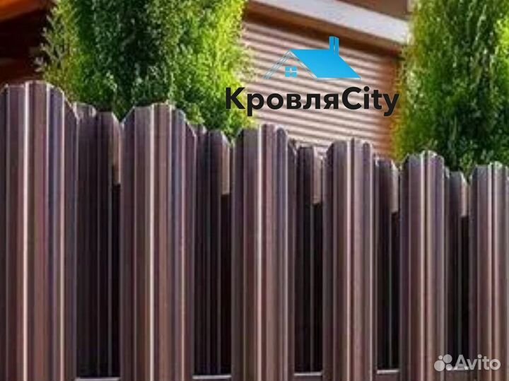 Металлический штакетник / евроштакетник
