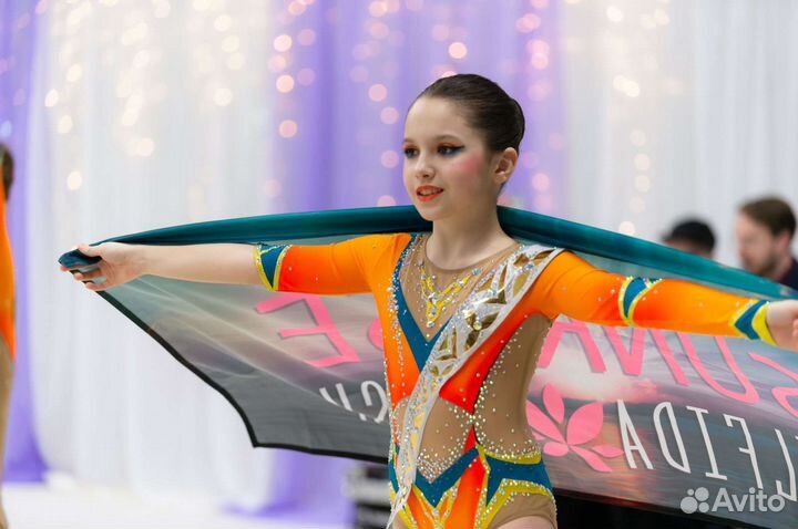 Купальник для эстетической гимнастики 134- 140-146