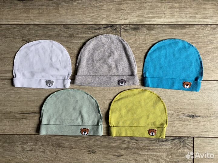 Шапочки для новорожденного