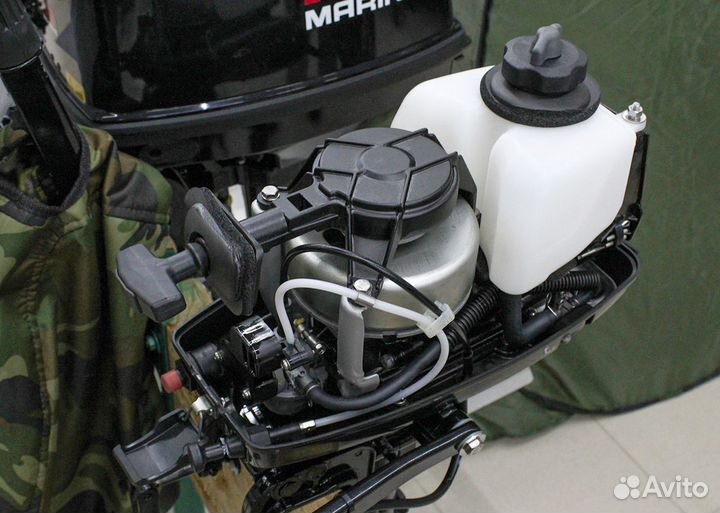 Лодочный мотор 2-х тактный HDX T 2,6 cbms