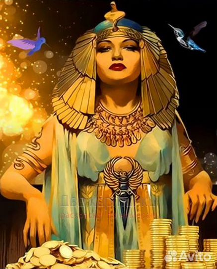 Картина по номерам 40x50 Египетская жрица