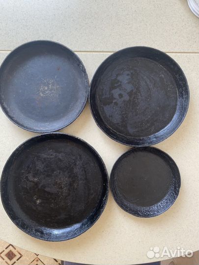 Чугунная сковорода СССР