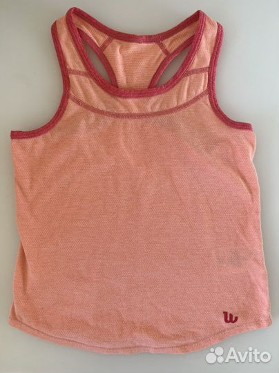 Майка теннисная wilson xs dry fit