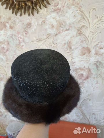 Шапка Шляпа норковая