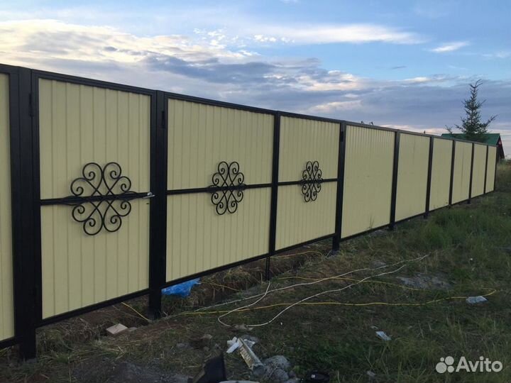 Заборы ворота калитки