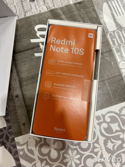 Телефон redmi note 10s