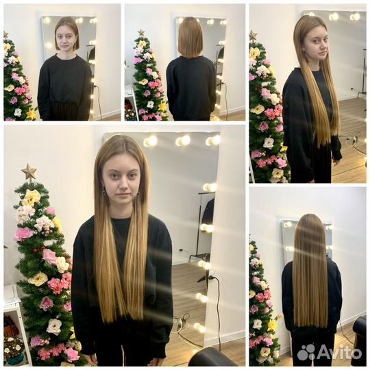 Модель на наращивание волос
