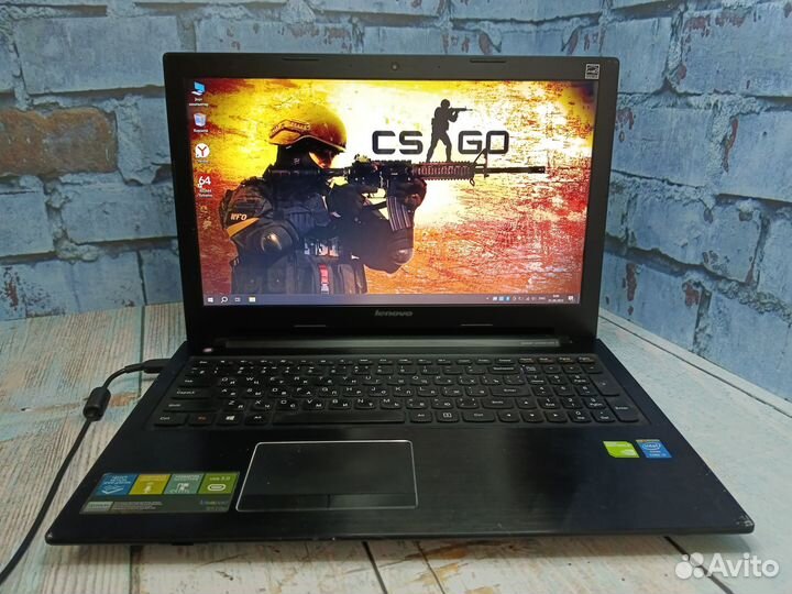 Игровой ноутбук Lenovo i3/2видеокарты/8Gb/SSD