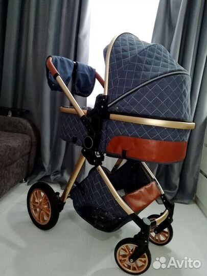 Коляска 2 в 1 трансформер с рождения