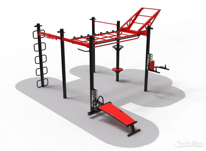 Уличный спортивный комплекс