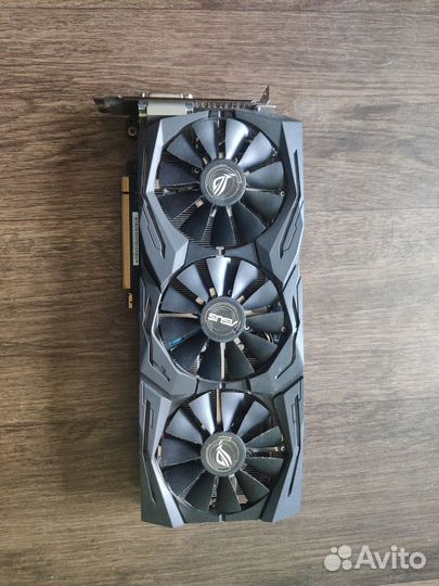 Видеокарта Nvidia gtx 1080 Asus Strix 8gb