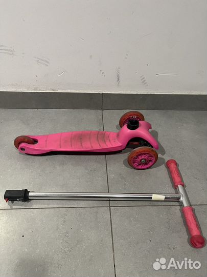 Самокат детский трехколесный бу