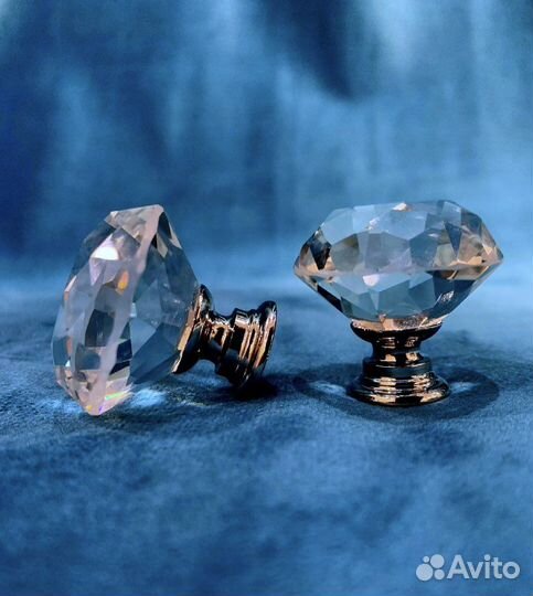 Мебельные ручки, ручки кристалл