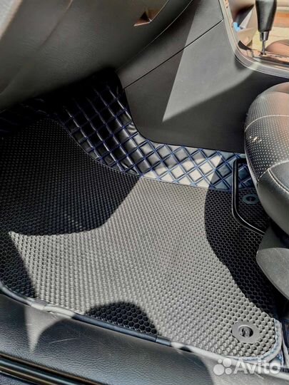 3d коврики из эко кожи