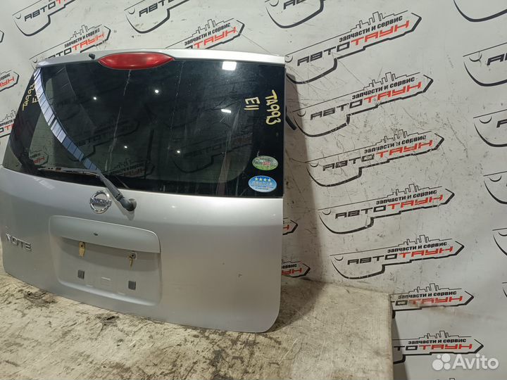 Дверь задняя nissan note E11 NE11 ZE11 K01001U6AM серебро, KY0 TA993