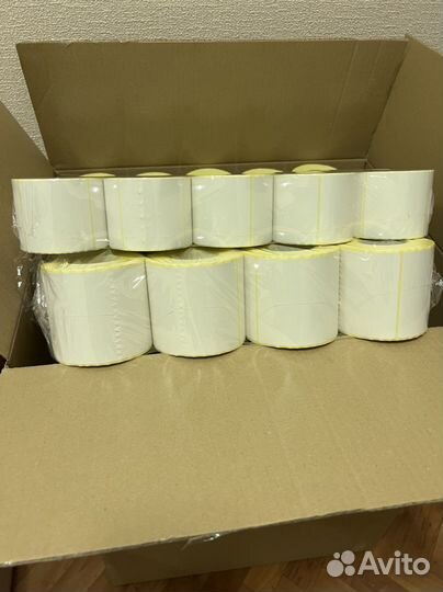 Термоэтикетки этикетки 58*40