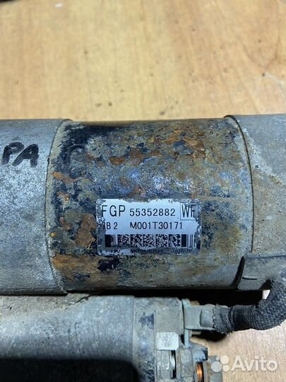 Стартер Opel Zafira B z19dth 1.9 CDTi 05-14г