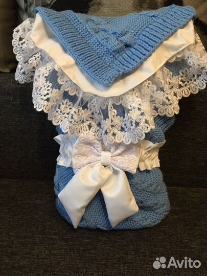 Конверт на выписку зимний для мальчика