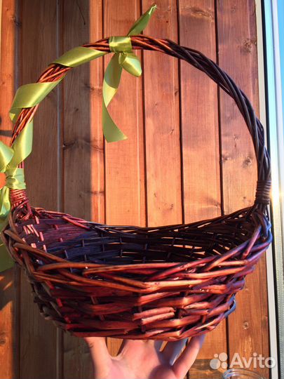 Корзина плетеная