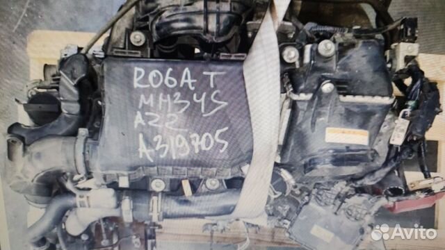 Двигатель на suzuki wagon R MH34S R06A-T