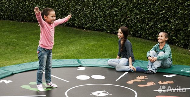 Батут Berg Champion Tattoo 430 + Safetynet Deluxe