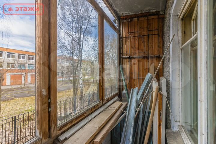 Комната 17 м² в 3-к., 2/5 эт.