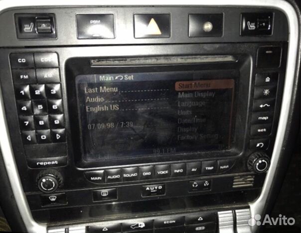 Магнитола Porsche cayenne 955 pcm 2.0
