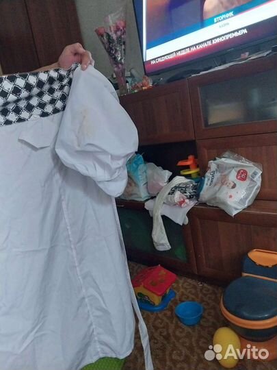 Поварской колпак 2 и фартук