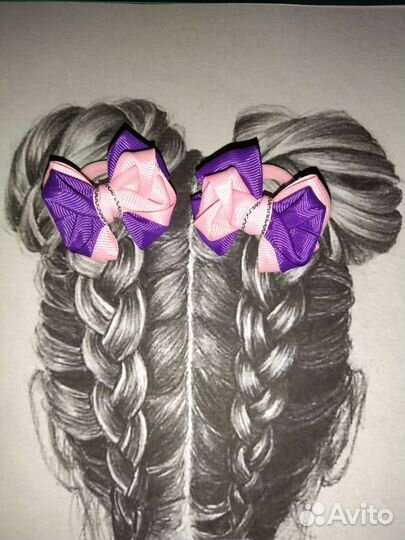 Бантики для волос
