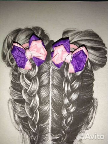 Бантики для волос