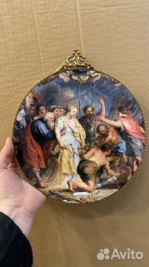 Тарелка декоративная на стену