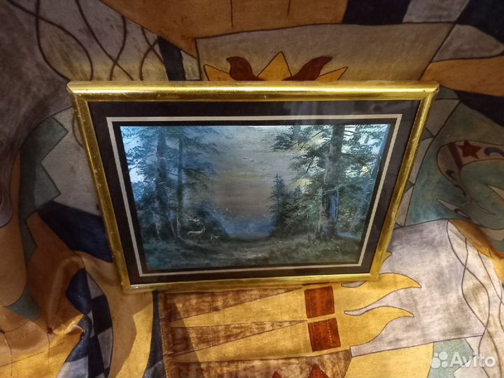 Картина с перламутровым эффектом