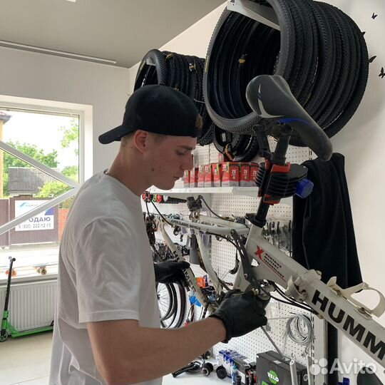 Ремонт велосипедов и самокатов