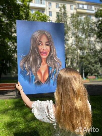 Портрет по фото,картина на холсте