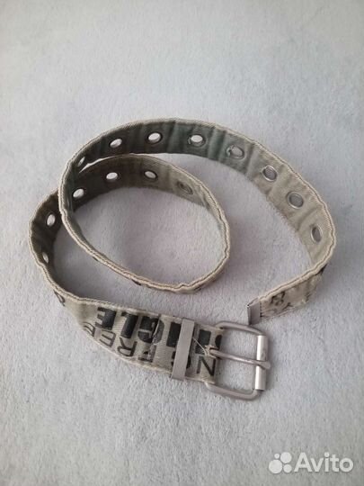 Ремень из джинсы унисекс