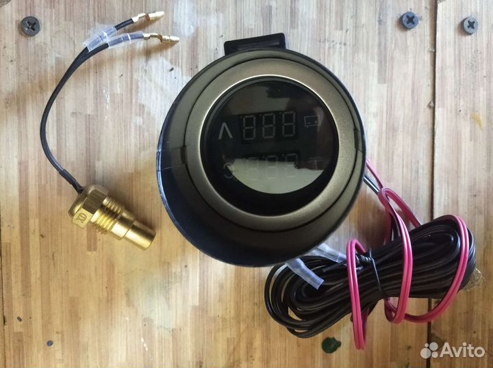 Датчик температуры и уровня заряда акб