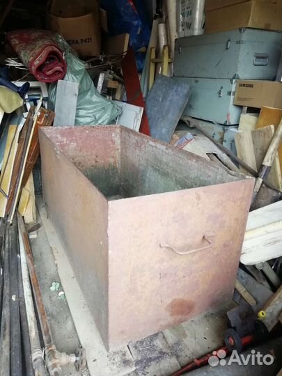 Бак для воды металлический