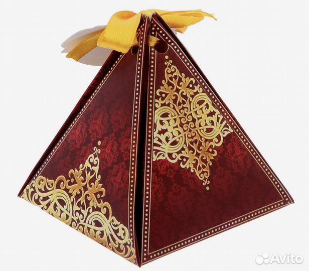 Бонбоньерка «Роскошь бордового», 7.2 7.2 см