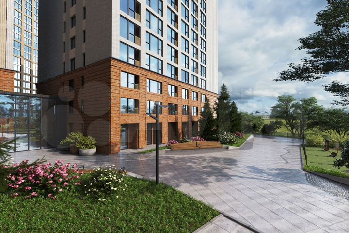 4-к. квартира, 97,2 м², 9/16 эт.