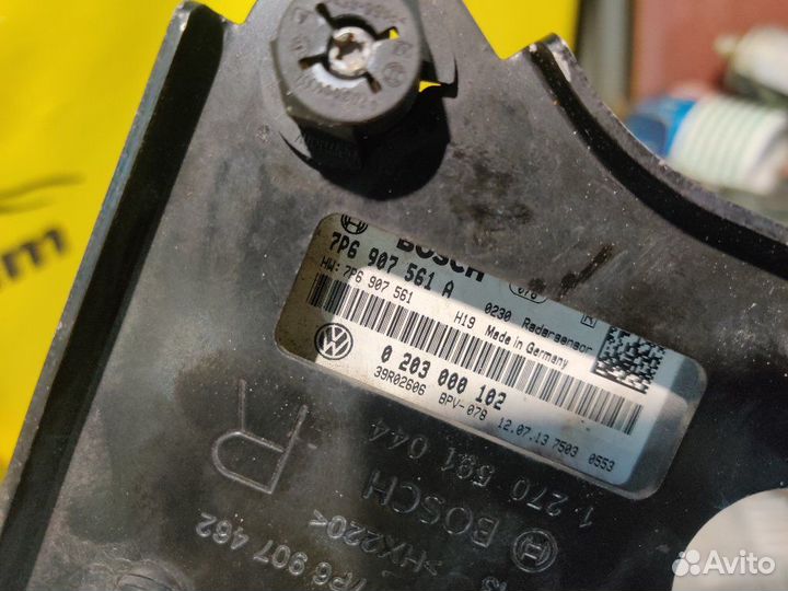 Радар левый Volkswagen Touareg 7P5 cgea 3.0 tfsi