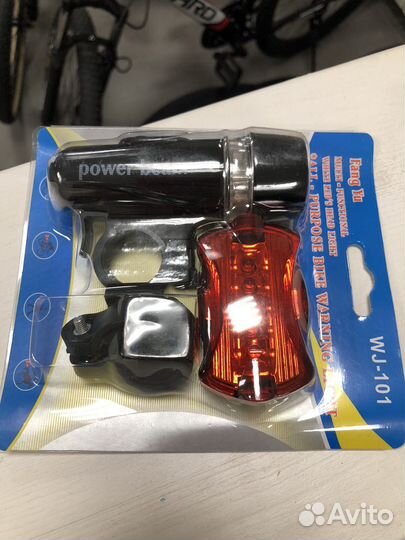 Фонарики для велосипеда передний и задний