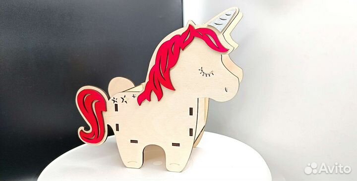 Единорог кашпо