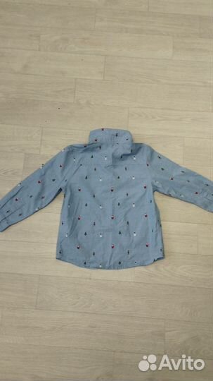 Рубашка на мальчика Новогодняя