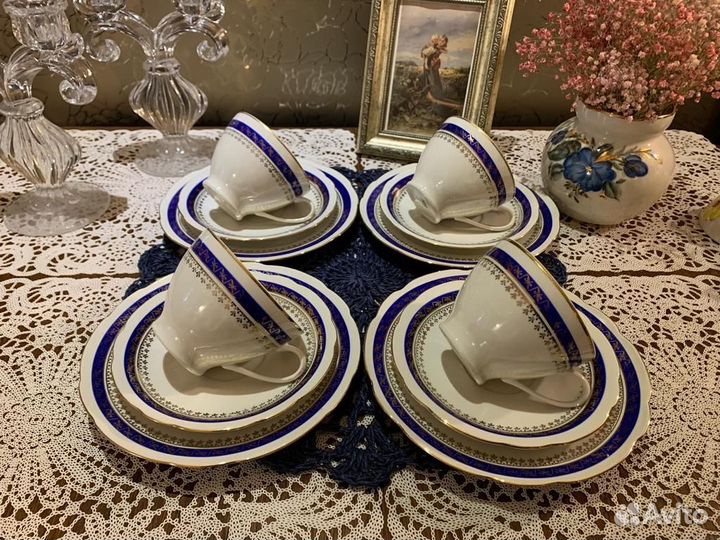 Сервиз, чайные пары Польша