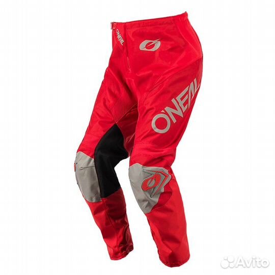 Мотоштаны Oneal matrix-ridewear-pants red