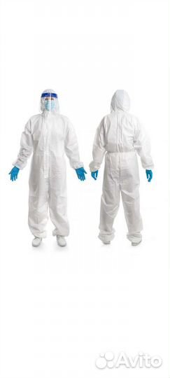 Комбинезон одноразовый плотный